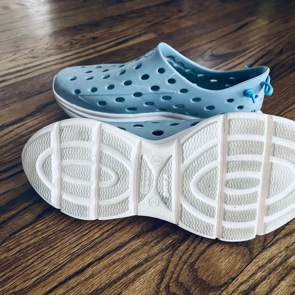 Kane Revive Shoes Sky Blue Active Recovery Vented Rubber Slip M 10 W 12 - Picture 6 of 6